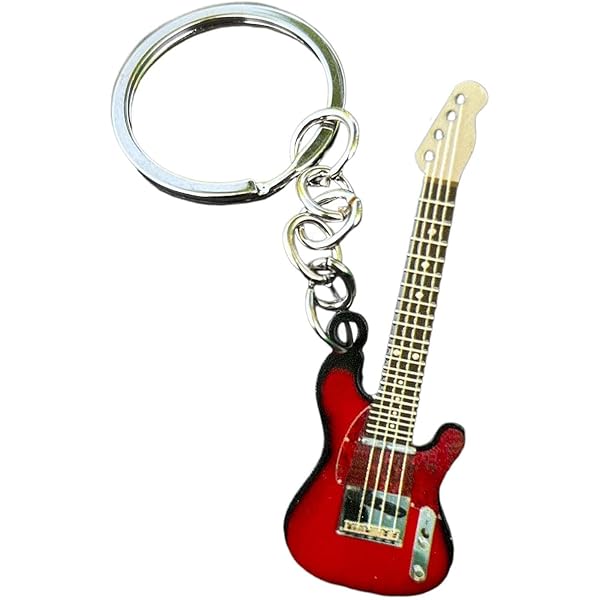 Guitar 音楽ギタートーンロックミュージックキーホルダーキーリング G2 Guitar 音楽ギタートーンロックミュージックキーホルダーキーリング G2